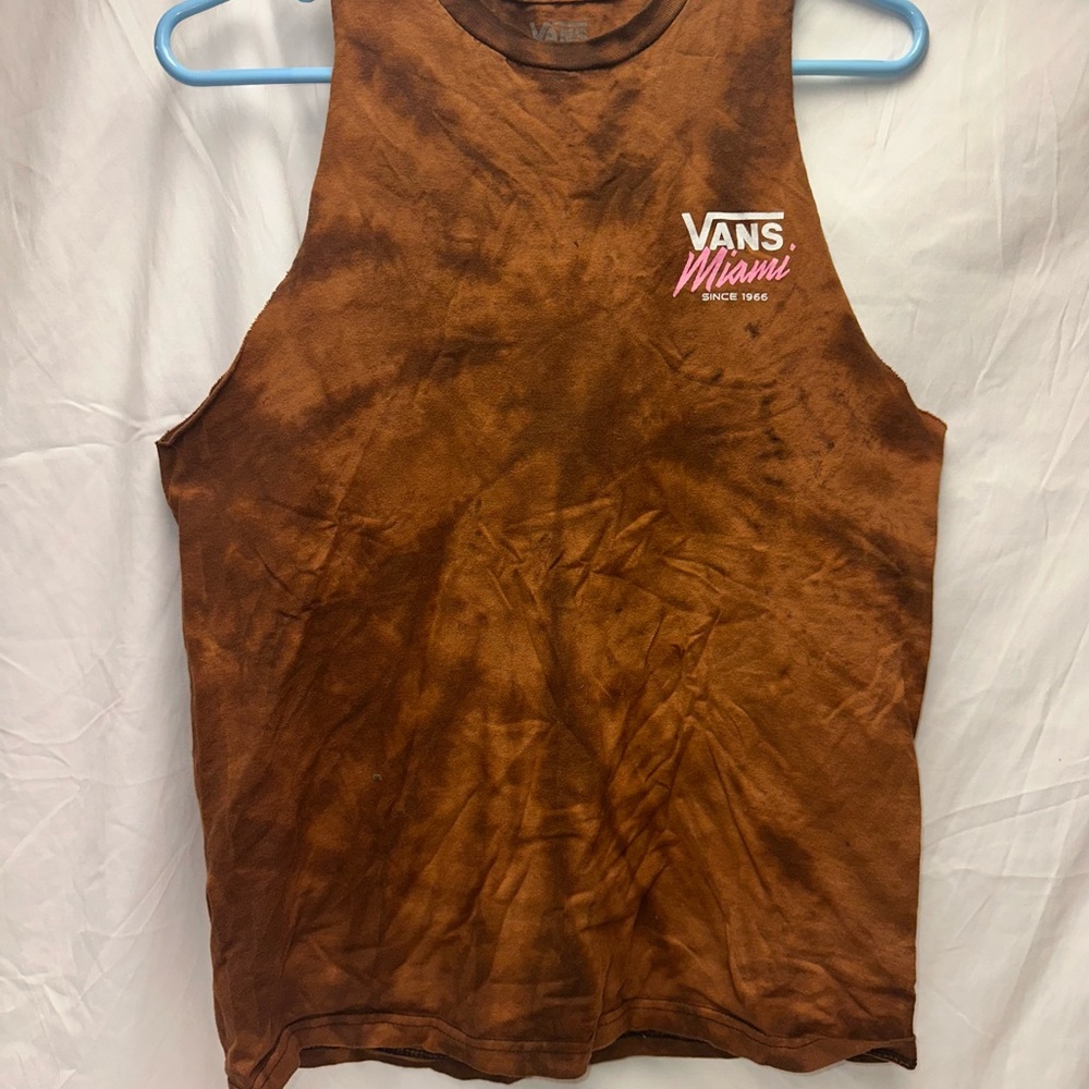 Vans Miami Tie-Dye Brown Tank Top